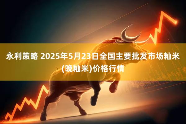 永利策略 2025年5月23日全国主要批发市场籼米(晚籼米)价格行情